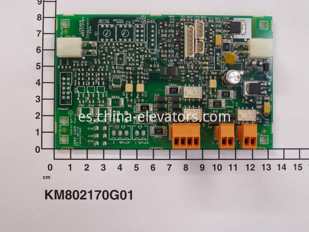 Tablero LCEMVB Kone Elevator KM802170G01 KONE Elevator LCEMVB Board KM802170G01